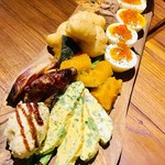 Yakitori & Tapas トリウオ 本店 - 前菜盛り合わせ❤︎
                                キャ〜映える❤︎❤︎