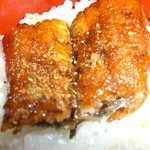 博多名代 吉塚うなぎ屋 - ご飯に乗せてみました