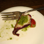 ルビーロー - 前菜 蛸のカルパッチョ