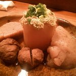 おでん処 三石 - 大根、こんにゃく、つみれなど