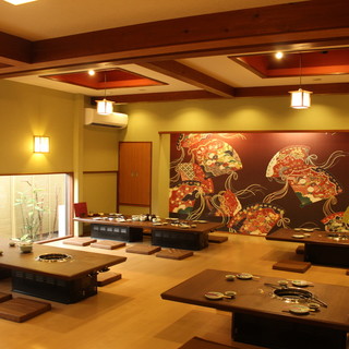 日本家屋でお子様連れでもごゆっくりと…最大40名様までの広間