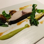 ALLIE - 鰆のポワレ。