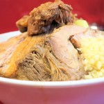 ラーメン二郎 - ラーメン小＋ニンニク