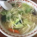 竜花 - タンメン 630円