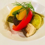ルーチェカフェ - 料理写真:季節野菜のピクルス
