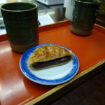 名物かまど - お茶を出してくださいました