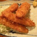 マゴコロ - 魚肉ソーセージフライ（340円）