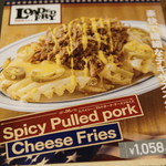 CRUZ BURGERS & CRAFT BEERS - スパイシー・プルドポーク・チーズフライズＰＯＰ