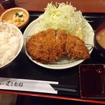 とんかつ まさむね - 上ロースかつ定食 (1,680円)