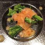 ろっかん - 菜花と鱒