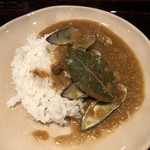 ろっかん - ササノハガイのカレー