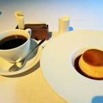 THE KAWABUN NAGOYA - 南知多濃厚卵のクラシックプリン、パスタランチに含まれるコーヒー