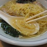 大好きな塩のスープです