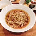 そばの実 一閑人 - 冷やおろしそば1250円