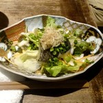 ツバクロ すっぽん食堂   - すっぽんサラダ