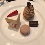 ザ パーク - 苺のショートケーキにモンブラン