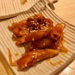 地葉 - 2019.3.  鶏のピリ辛