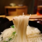 森本 - 三輪素麺を使用とのこと。。