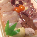 活地鶏専門 かしわの川中 - 名古屋コーチンの精肉セット(2000円程度)(2019.04.現在)