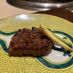 西麻布けんしろう - サガリと行者ニンニク