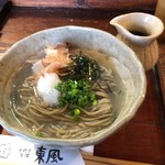 東風 - 釜揚げ蕎麦