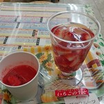 杉山フルーツ店 - いちごゼリー＆生いちごジュース