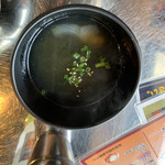 韓国屋台ポックンパ - ランチのスープ