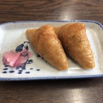 Tachibanaya - 稲荷すし（2ヶ）240円