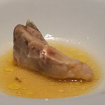 PEGASO - 八幡浜産 甘鯛の蒸し煮　甘鯛の骨のジュのスープ