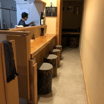 KURIYA KUSHIJIN - カウンター席