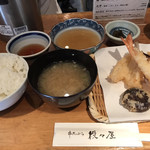 串天ぷら　段々屋 - 【季節の天ぷら定食(竹)】¥950