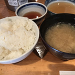 串天ぷら　段々屋 - ご飯、お代わりできます