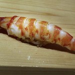 鮨 尚充 - 車海老（東京湾）・・甘くて美味。