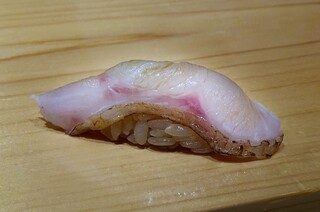 鮨 尚充 - のど黒・・脂がのり美味