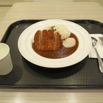 洋食 ヨシミ - 厚切りヒレカツカレー（993円）