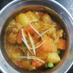 テイストオブパンジャブ - ベジタブルカレー