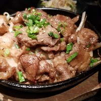 はなもんや - 鉄鍋 牛カルビ御膳(1100円)