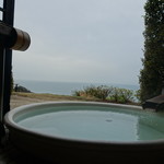 海のしょうげつ - 部屋付き露天風呂からの眺め