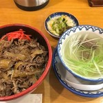 味の牛たん 喜助 - 牛すき煮丼セット