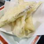 錦江湾 - サヨリの天ぷら。