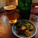 TAHOE - お通しは茎わかめの煮物