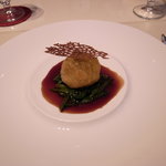 レ ロジェ エギュスキロール - シェフおすすめコース：フォアグラのフリット