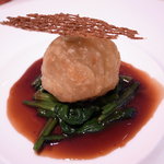 レ ロジェ エギュスキロール - シェフおすすめコース：フォアグラのフリット