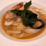 レ ロジェ エギュスキロール - シェフおすすめコース：魚介のブイヤベース