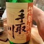 Shimbashi Won - ビール2杯飲んだら、冷酒にシフト。