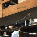 磯丸水産 - カウンター席の雰囲気