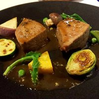 PRIMO - イタリア産仔牛のソテー グリーンペッパーソース（2019.3）