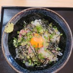 愛南 市場食堂 - ふかうら真鯛のごまだれ丼