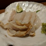 鮨 蒼井 - 生ホタテ刺し身