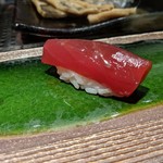 鮨 蒼井 - 握り　赤身づけ